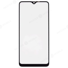 Стекло модуля для Samsung A207 Galaxy A20s + OCA (черный)