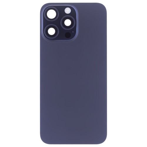 Задняя крышка для Apple iPhone 15 Pro Max (синий) (в сборе) (ORIG100) (Снятый) (возможен дефект ЛКП)