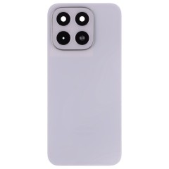 Задняя крышка для Huawei Honor X6c (NIC-LX1) (белый) (в сборе со стеклом камеры)