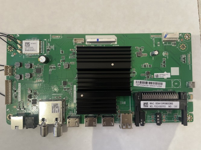 Материнская плата, S-WEB74W-V06 T10E-2874W CarrERA CRL550 HV550QUB-F70 Rev.2.0