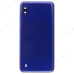 Задняя крышка для Samsung A105 Galaxy A10 (синий) (в сборе со стеклом камеры)