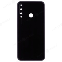 Задняя крышка для Huawei Y6p (MED-LX9N) (черный) (в сборе со стеклом камеры)