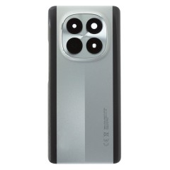 Задняя крышка для Xiaomi Poco M8 5G (25118PC98G) (серый) (в сборе со стеклом камеры)