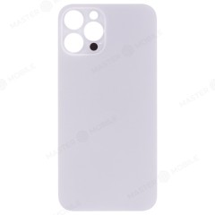 Задняя крышка для Apple iPhone 12 Pro Max (белый) (с широким отверстием) (Premium)