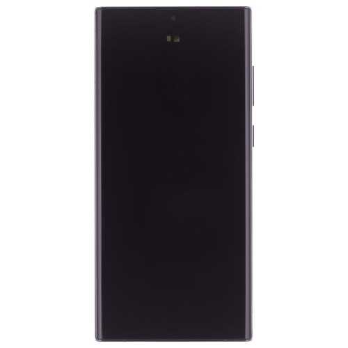 Дисплей для Samsung S908 Galaxy S22 Ultra + тачскрин (черный) (в рамке) (ORIG100) (SP)