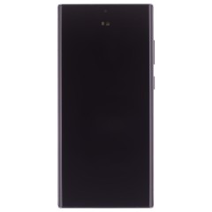 Дисплей для Samsung S908 Galaxy S22 Ultra + тачскрин (черный) (в рамке) (ORIG100) (SP)
