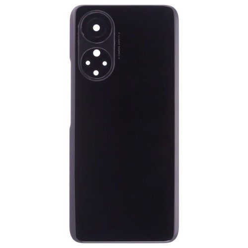 Задняя крышка для Huawei Honor X7 (CMA-LX1) (черный) (в сборе со стеклом камеры)
