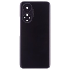 Задняя крышка для Huawei Honor X7 (CMA-LX1) (черный) (в сборе со стеклом камеры)