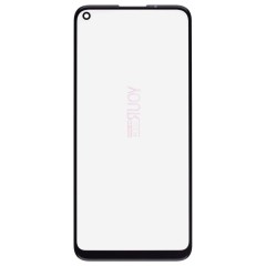 Стекло модуля для Samsung A115 Galaxy A11 / M115 Galaxy M11 + OCA (черный) (Musttby) (Premium)