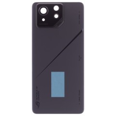 Задняя крышка для Asus ROG Phone 8 Pro (AI2401) (черный) (в сборе со стеклом камеры) (ORIG100)