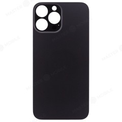 Задняя крышка для Apple iPhone 13 Pro Max (черный) (с широким отверстием) (Premium)