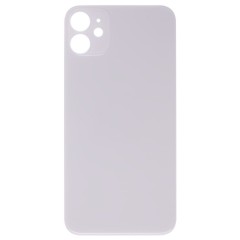 Задняя крышка для Apple iPhone 11 (белый) (с широким отверстием) (Premium)
