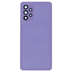 Задняя крышка для Samsung A725 Galaxy A72 (фиолетовый) (в сборе со стеклом камеры)