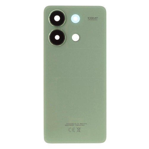 Задняя крышка для Xiaomi Redmi Note 13 4G (23124RA7EO) (зеленый) (в сборе со стеклом камеры) (ORIG100)