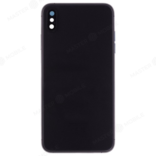 Корпус для Apple iPhone Xs Max (серый) (Premium)