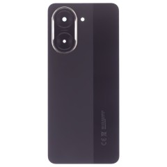 Задняя крышка для Xiaomi Poco C71 (25028PC03G) (черный) (в сборе со стеклом камеры)