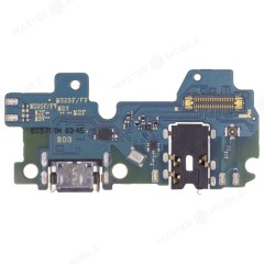 Нижняя плата для Samsung M225 Galaxy M22 / M325 Galaxy M32 с комп. + разъем зарядки + разъем гарнитуры + микрофон (ORIG100)