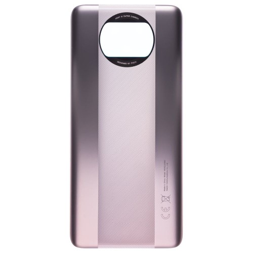 Задняя крышка для Xiaomi Poco X3 / Poco X3 NFC (M2007J20CG) / Poco X3 Pro (M2102J20SG) (бронзовый) (ORIG100)