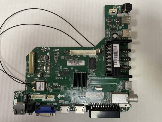 Материнская плата, T.MS6486.751 Haier LE50U6500TF V500HJ1-PE8 Rev. C7