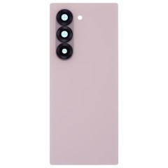 Задняя крышка для Samsung F956 Galaxy Z Fold 6 (розовый) (в сборе со стеклом камеры)