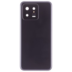 Задняя крышка для Xiaomi 13 (2211133G) (черный) (в сборе со стеклом камеры) (ORIG100)