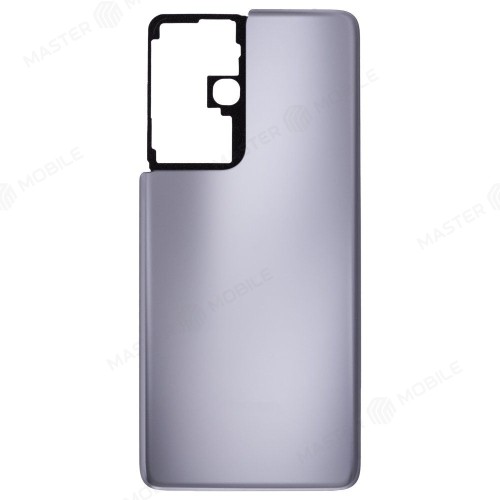 Задняя крышка для Samsung G998 Galaxy S21 Ultra (серый)