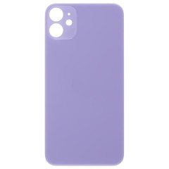 Задняя крышка для Apple iPhone 11 (фиолетовый) (с широким отверстием) (Premium)