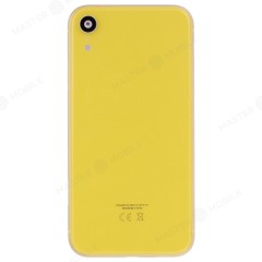 Корпус для Apple iPhone Xr (желтый) (Premium)