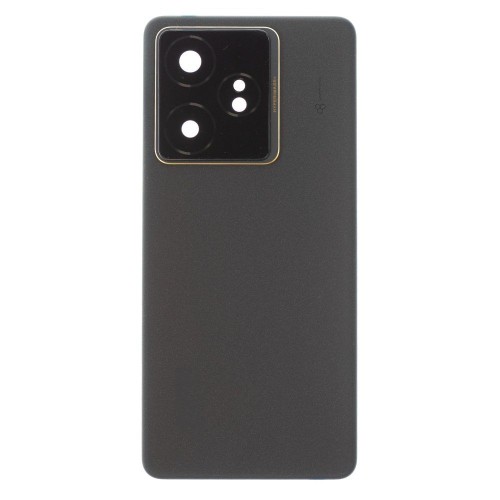 Задняя крышка для Realme GT 7 (RMX5061) (черный) (в сборе со стеклом камеры) (ORIG100)