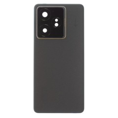 Задняя крышка для Realme GT 7 (RMX5061) (черный) (в сборе со стеклом камеры) (ORIG100)