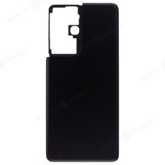 Задняя крышка для Samsung G998 Galaxy S21 Ultra (черный)