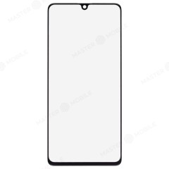 Стекло модуля для Samsung A415 Galaxy A41 + OCA (черный)