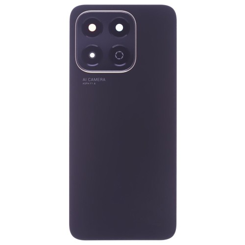 Задняя крышка для Huawei Honor X6b (JDY-LX1) (черный) (в сборе со стеклом камеры)