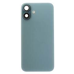 Задняя крышка для Apple iPhone 16 Plus (зеленый) (в сборе) (ORIG100) (Снятый) (возможен дефект ЛКП)