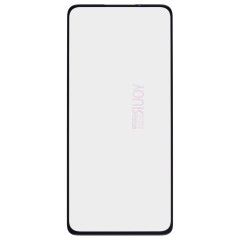 Стекло модуля для Xiaomi Redmi Note 13 4G (23124RA7EO) / Redmi Note 14 4G (24117RN76O) и др. + OCA (без выреза камеры) (черный) (Musttby) (Premium)