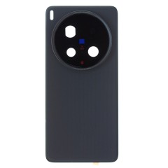 Задняя крышка для Vivo X200 Ultra (V2454A) (черный) (в сборе со стеклом камеры)