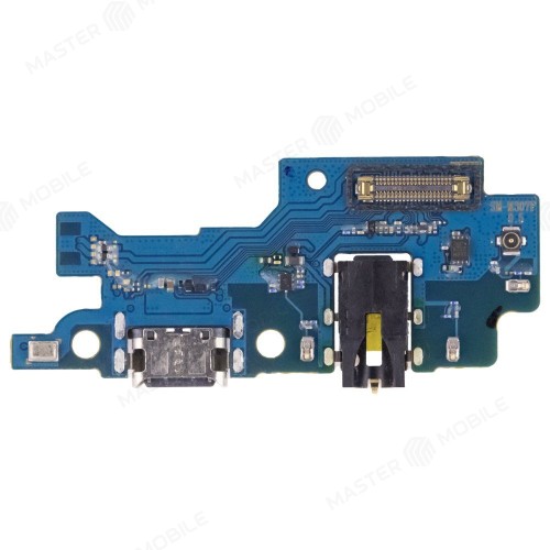 Нижняя плата для Samsung M215 Galaxy M21 / M307 Galaxy M30s / M315 Galaxy M31 с комп. + разъем зарядки + разъем гарнитуры + микрофон (ORIG100)