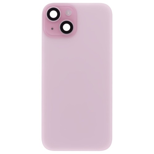 Задняя крышка для Apple iPhone 15 (розовый) (в сборе) (ORIG100) (Снятый) (возможен дефект ЛКП)