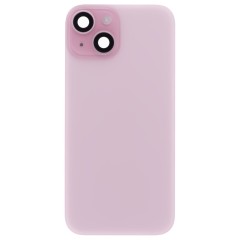 Задняя крышка для Apple iPhone 15 (розовый) (в сборе) (ORIG100) (Снятый) (возможен дефект ЛКП)