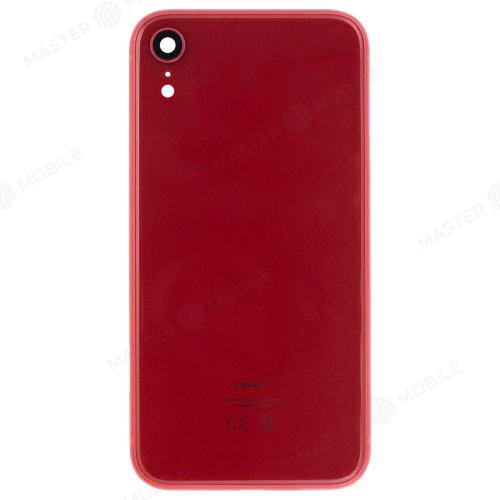 Корпус для Apple iPhone Xr (красный) (Premium)