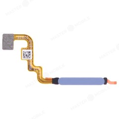 Шлейф для Xiaomi Redmi Note 11 4G (2201117TY/G) / Redmi Note 11S 4G (2201117SY/G) и др. с комп. + сканер отпечатка пальца (голубой)