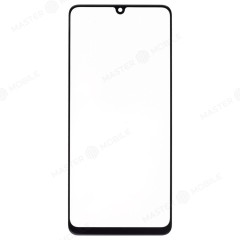 Стекло модуля для Samsung A315 Galaxy A31 + OCA (черный)
