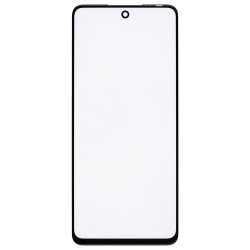 Стекло модуля для Infinix Note 10 (X693) / Note 10 Pro (X695C) / Note 10 Pro NFC + OCA (черный) (Premium)