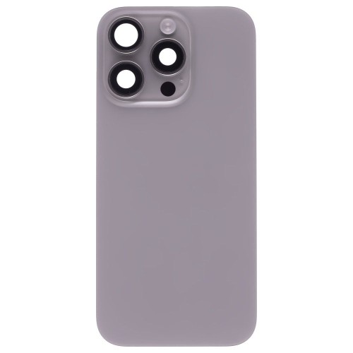 Задняя крышка для Apple iPhone 16 Pro (титановый) (в сборе) (ORIG100) (Снятый) (возможен дефект ЛКП)