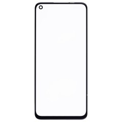Стекло модуля для Realme 8i (RMX3151) / 9i (RMX3491) / Narzo 50 4G (RMX3286) / OPPO A96 (CPH2333) + OCA (черный) (Premium)