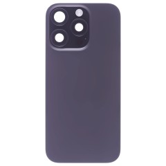 Задняя крышка для Apple iPhone 16 Pro (черный) (в сборе) (ORIG100) (Снятый) (возможен дефект ЛКП)