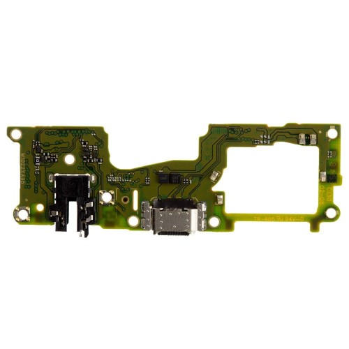 Нижняя плата для OPPO A74 4G (CPH2219) с комп. + разъем зарядки + микрофон + разъем гарнитуры (ORIG100)