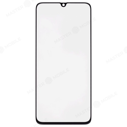 Стекло модуля для Samsung A705 Galaxy A70 + OCA (черный)
