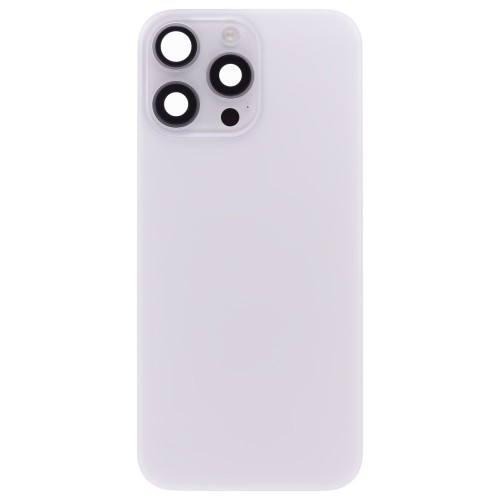 Задняя крышка для Apple iPhone 16 Pro Max (белый) (в сборе) (ORIG100) (Снятый) (возможен дефект ЛКП)
