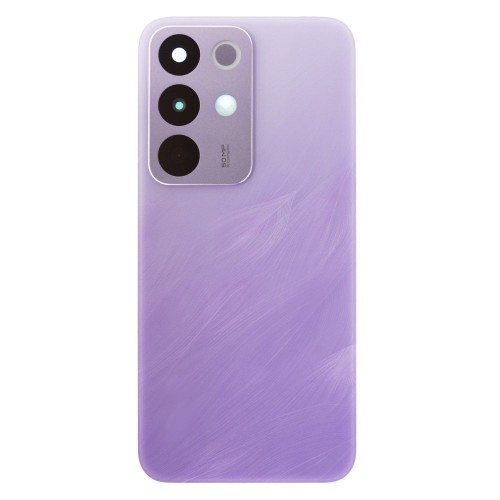 Задняя крышка для Realme C85 Pro (RMX5555) (фиолетовый) (в сборе со стеклом камеры) (ORIG100)